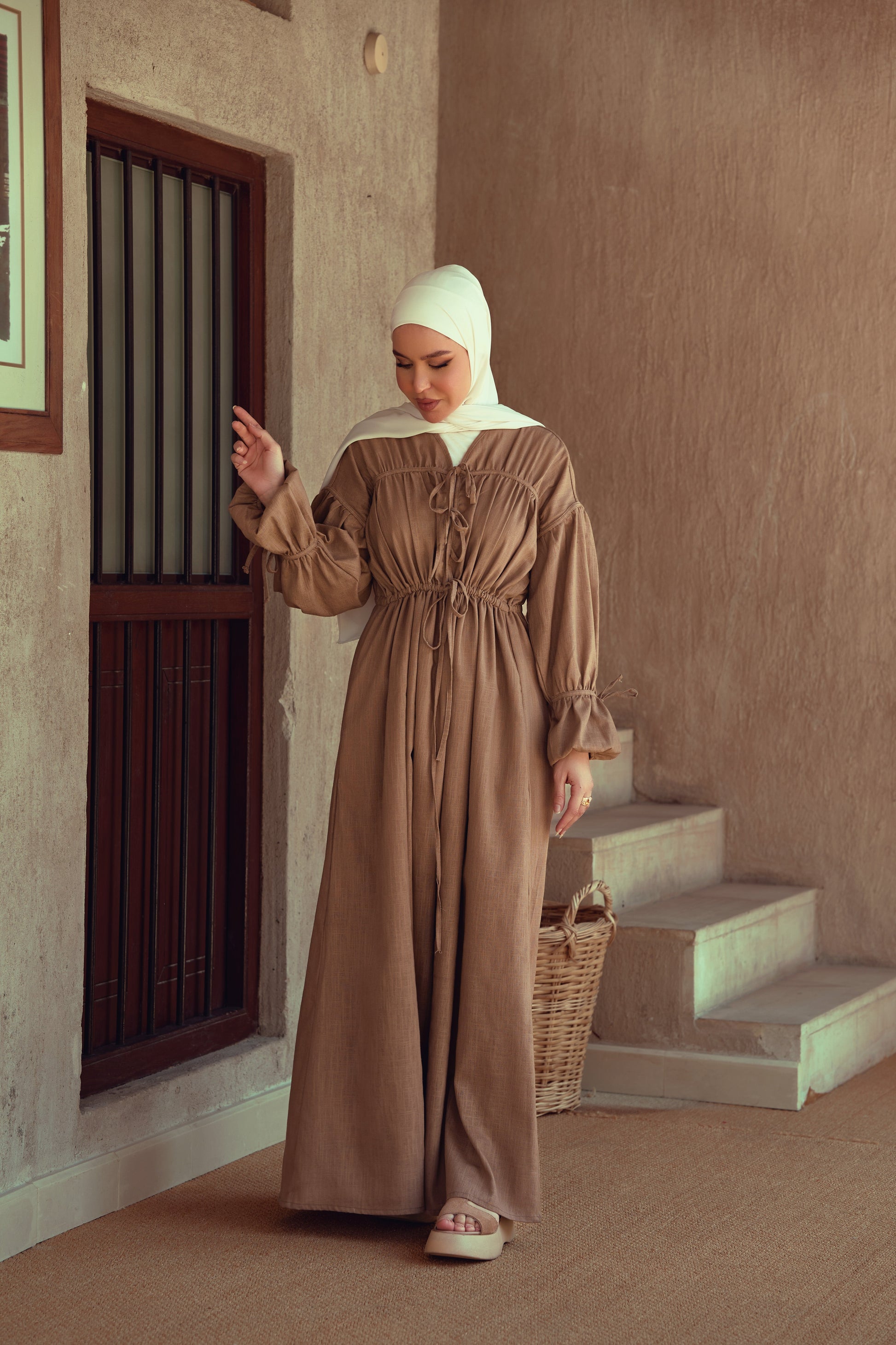فستان لينن