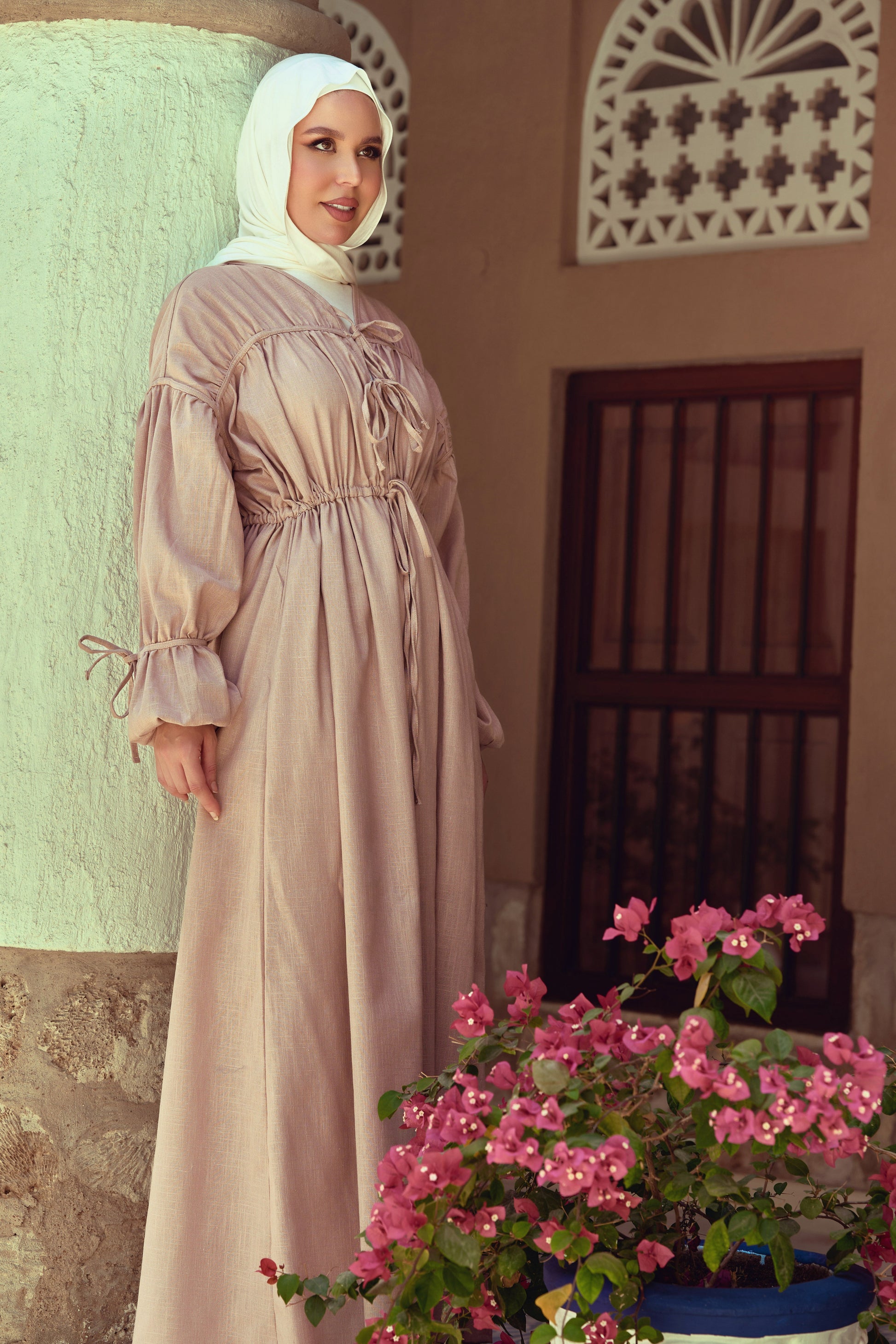 فستان لينن
