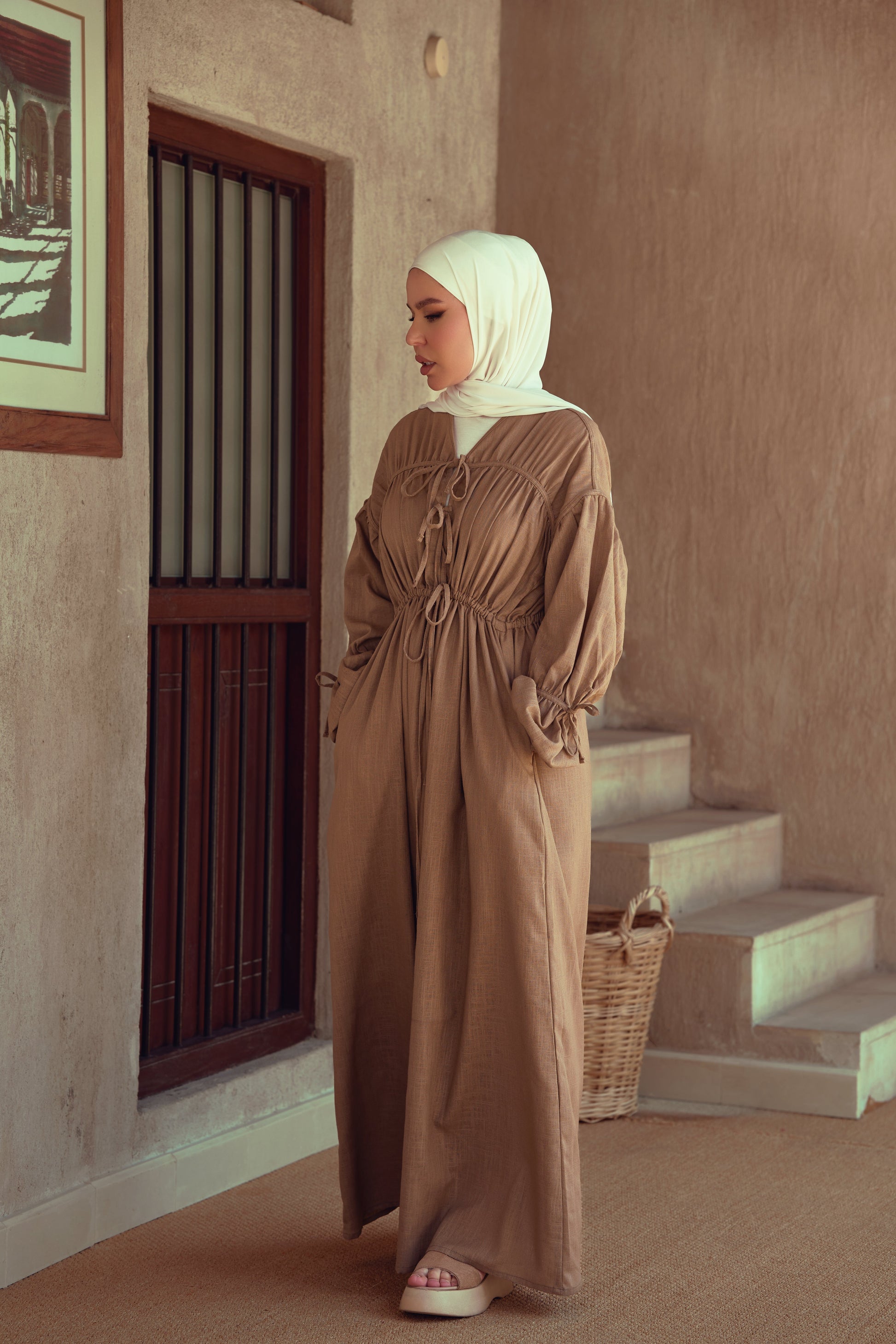 فستان لينن