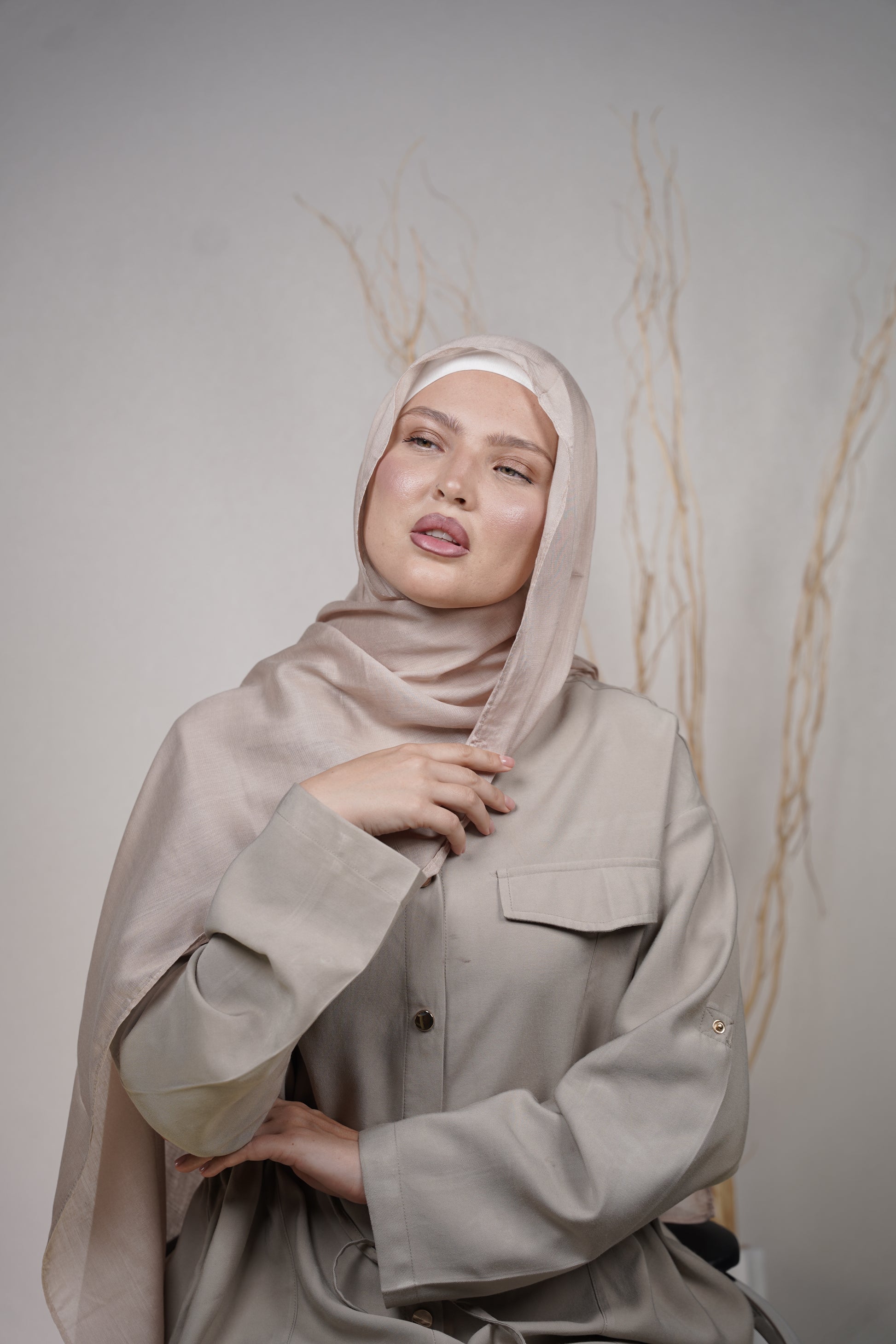 حجاب اللينن