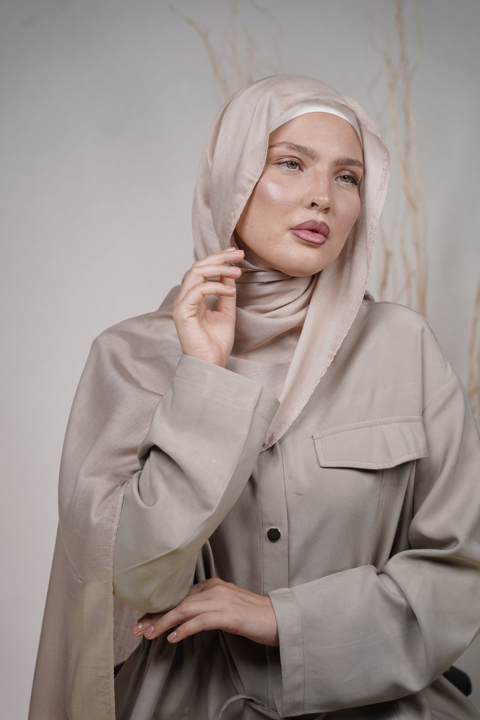 حجاب اللينن