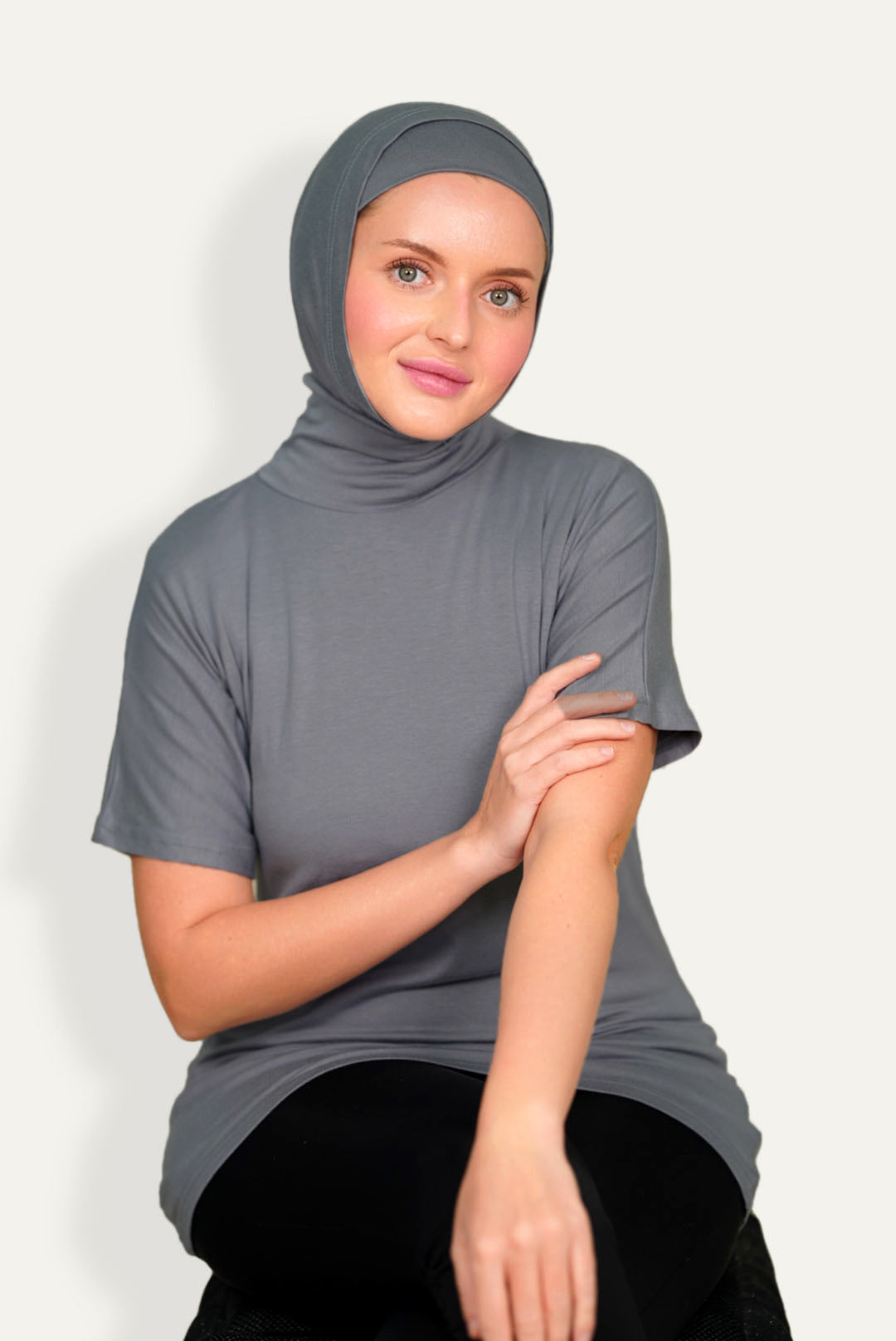 سيت : حجاب قطعتين مع هاينك ربع