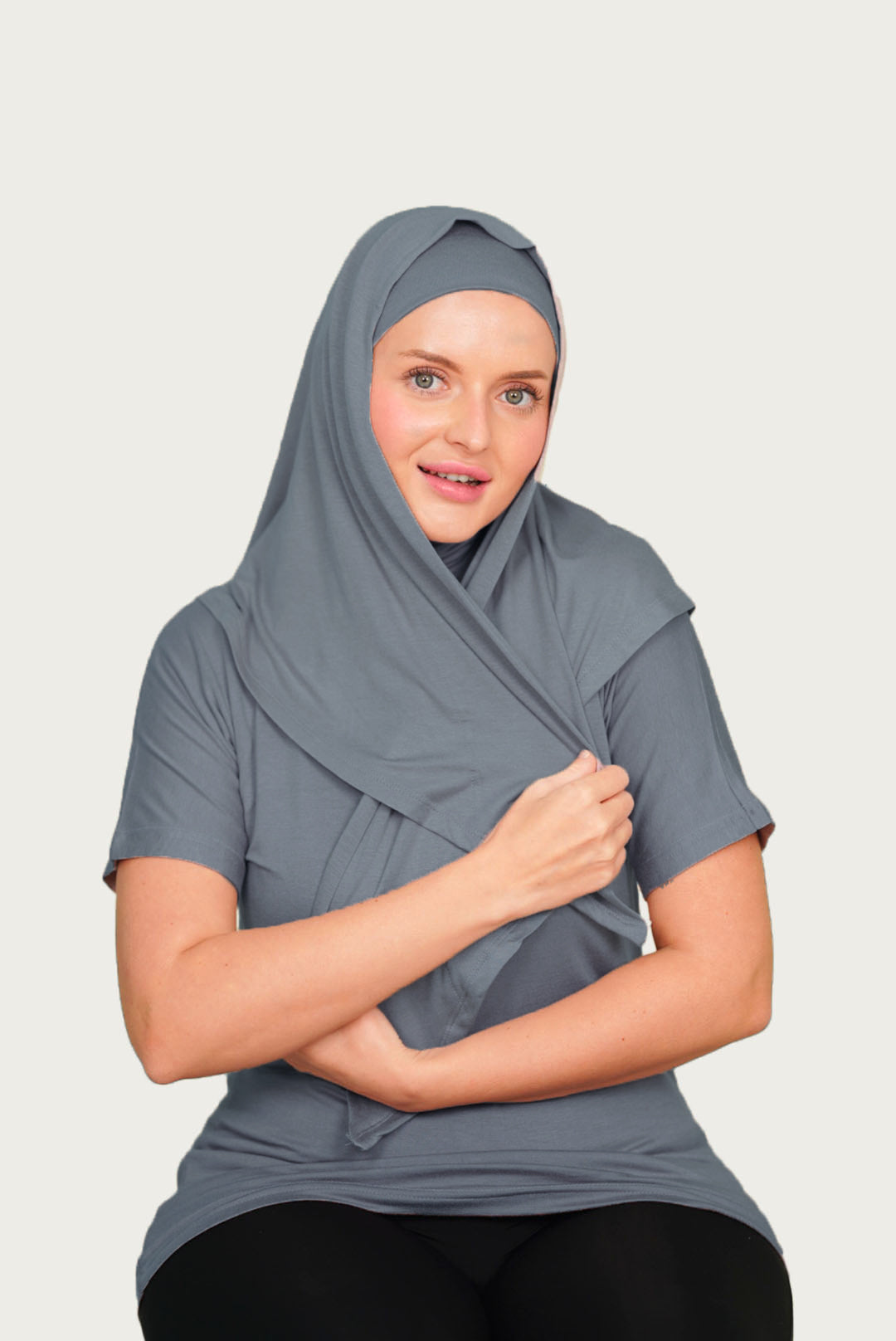 سيت : شيلة مثلثة مع هاينك ربع