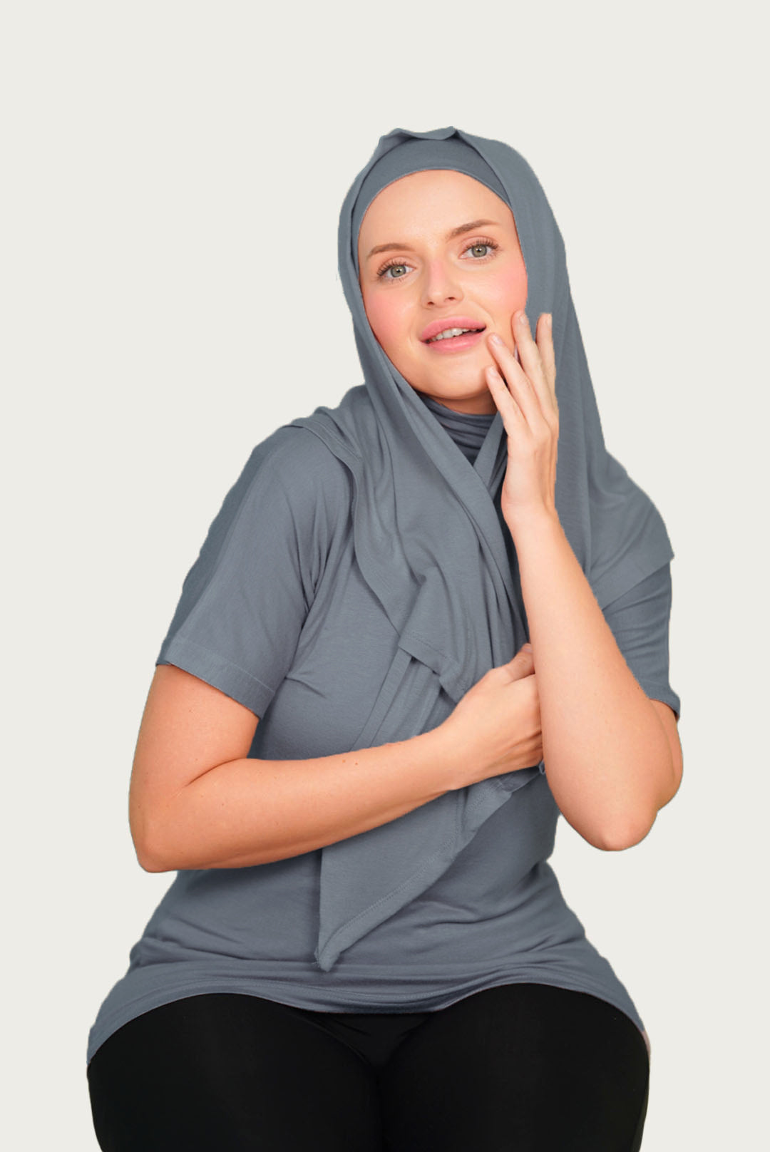 سيت : شيلة مثلثة مع هاينك ربع
