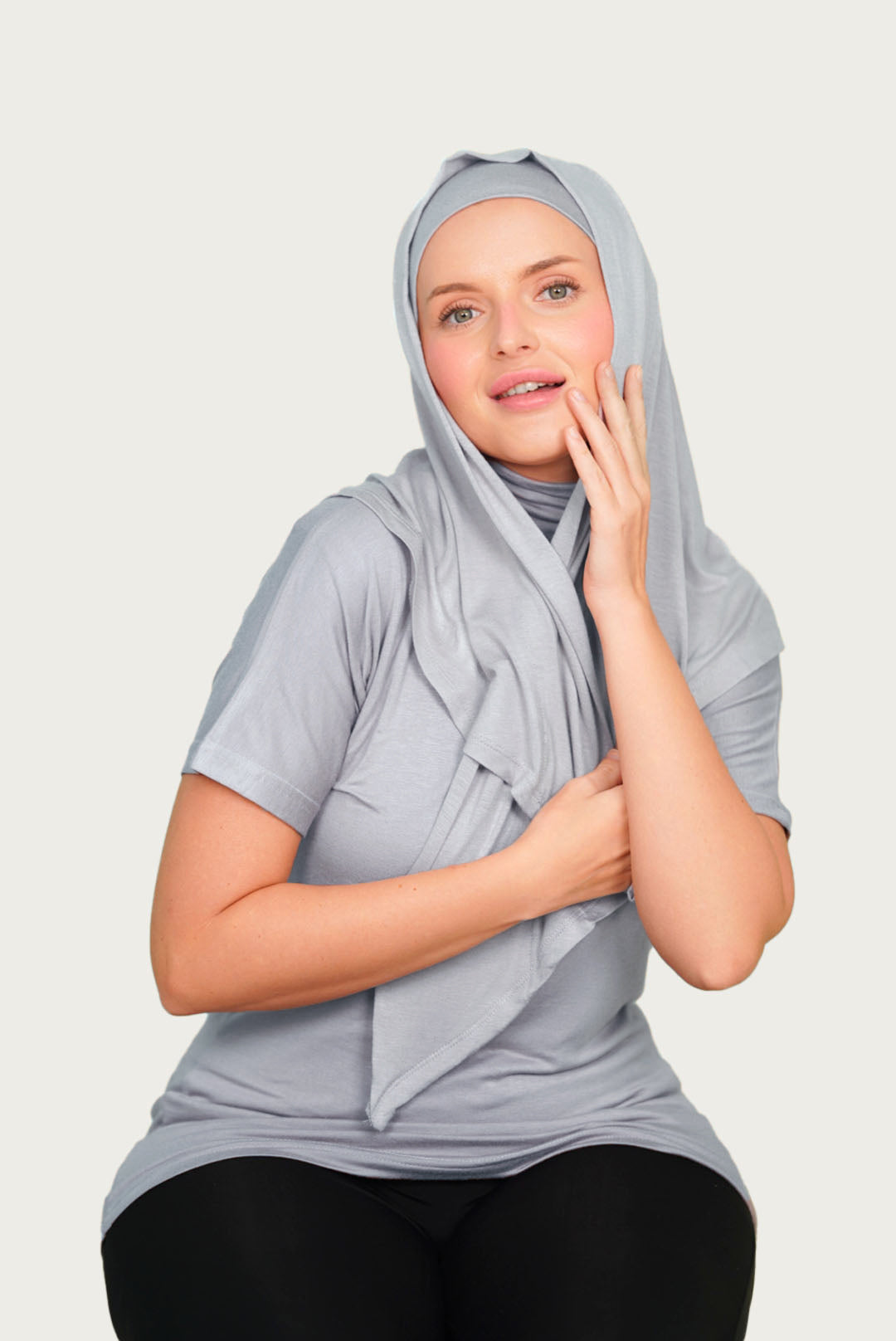 سيت : شيلة مثلثة مع هاينك ربع