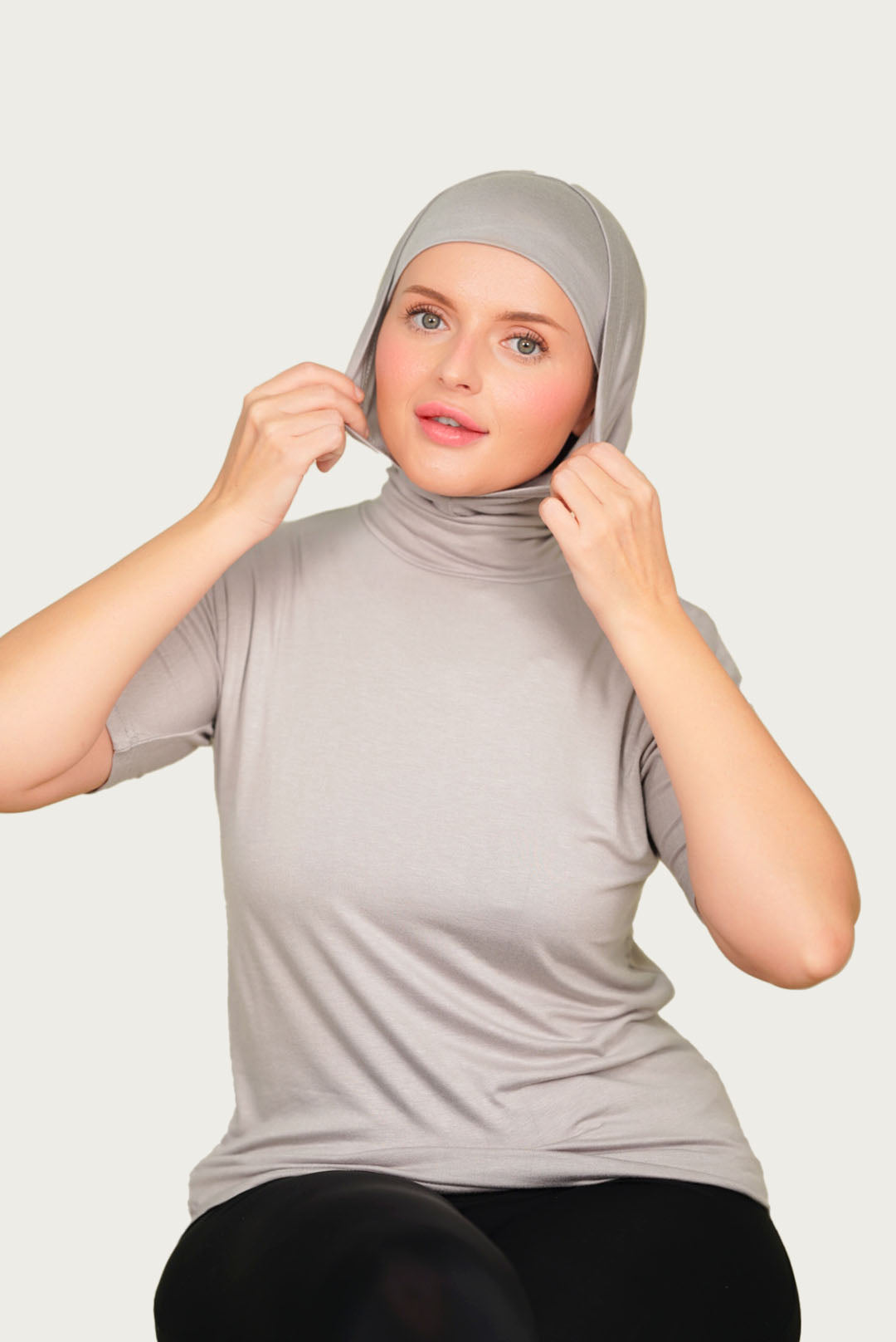 سيت : حجاب قطعتين مع هاينك ربع