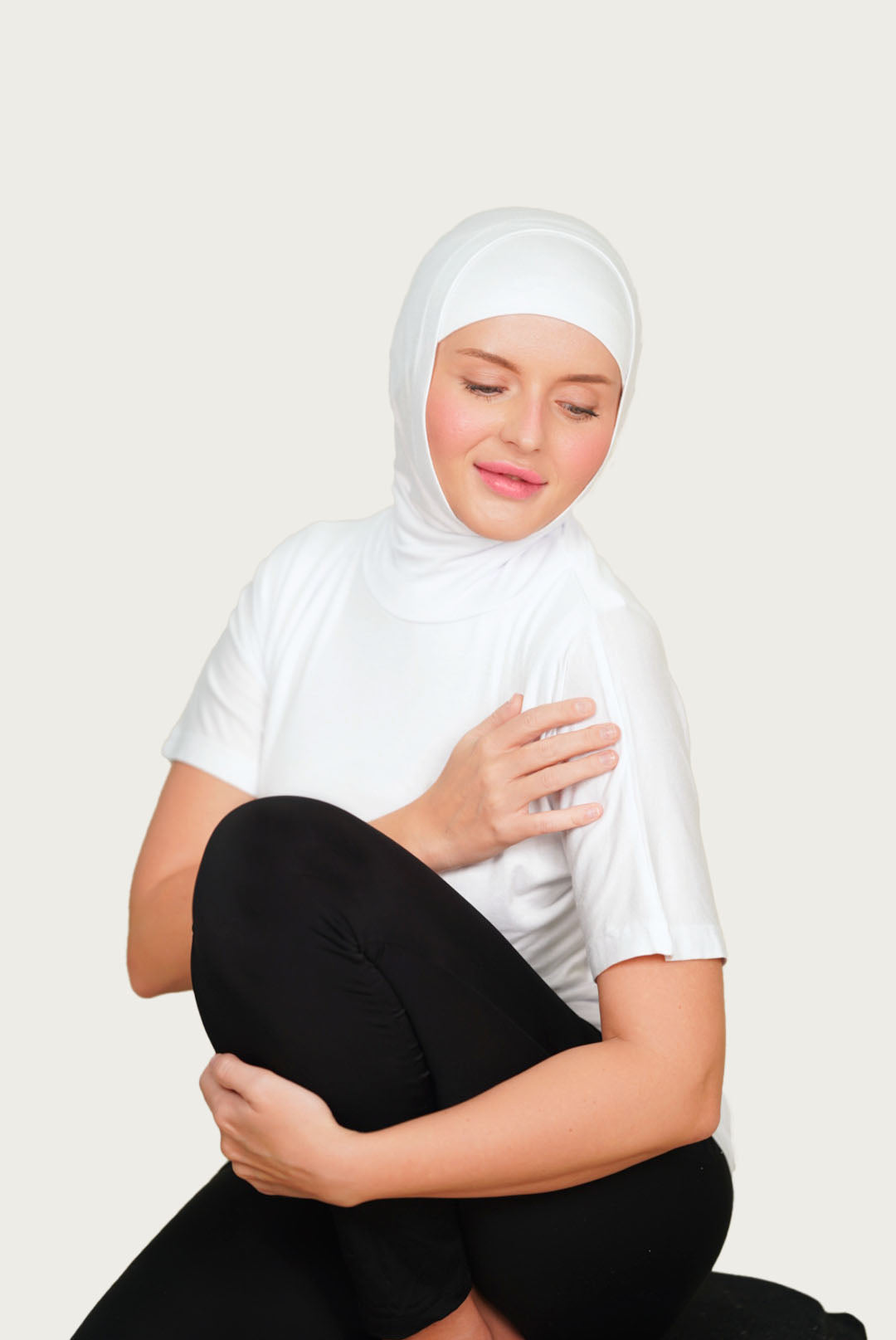 سيت : حجاب قطعتين مع هاينك ربع
