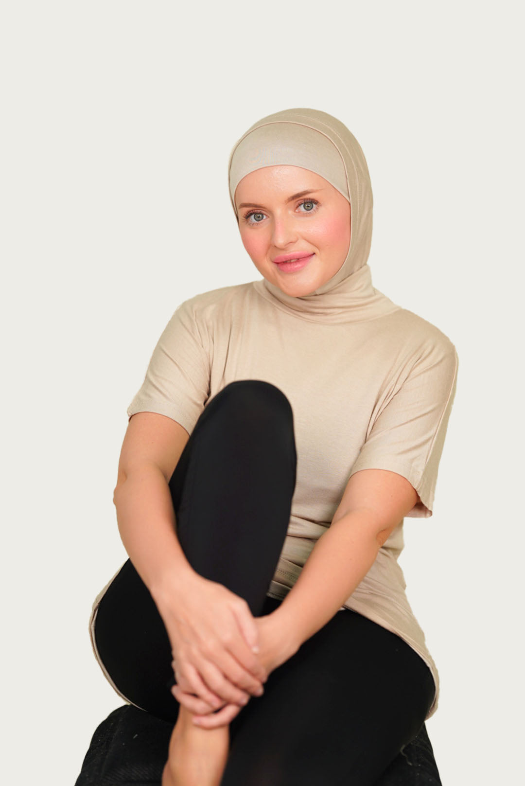 سيت : حجاب قطعتين مع هاينك ربع