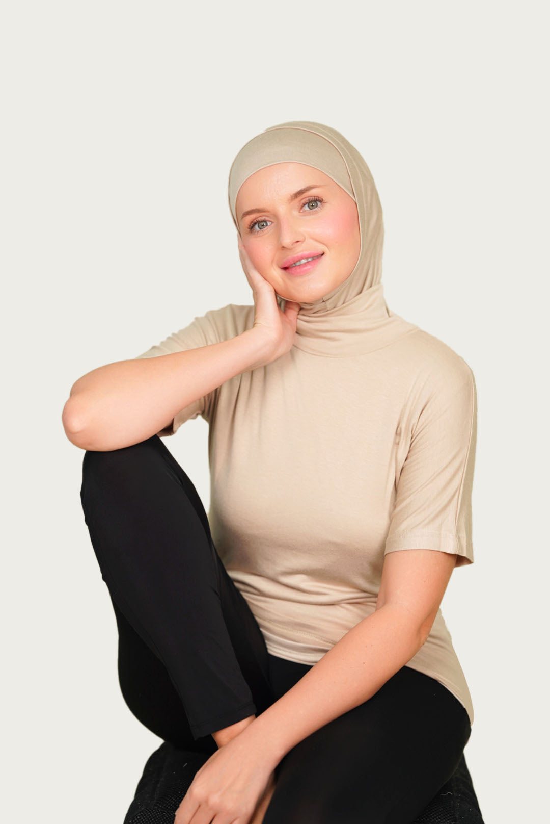 سيت : حجاب قطعتين مع هاينك ربع