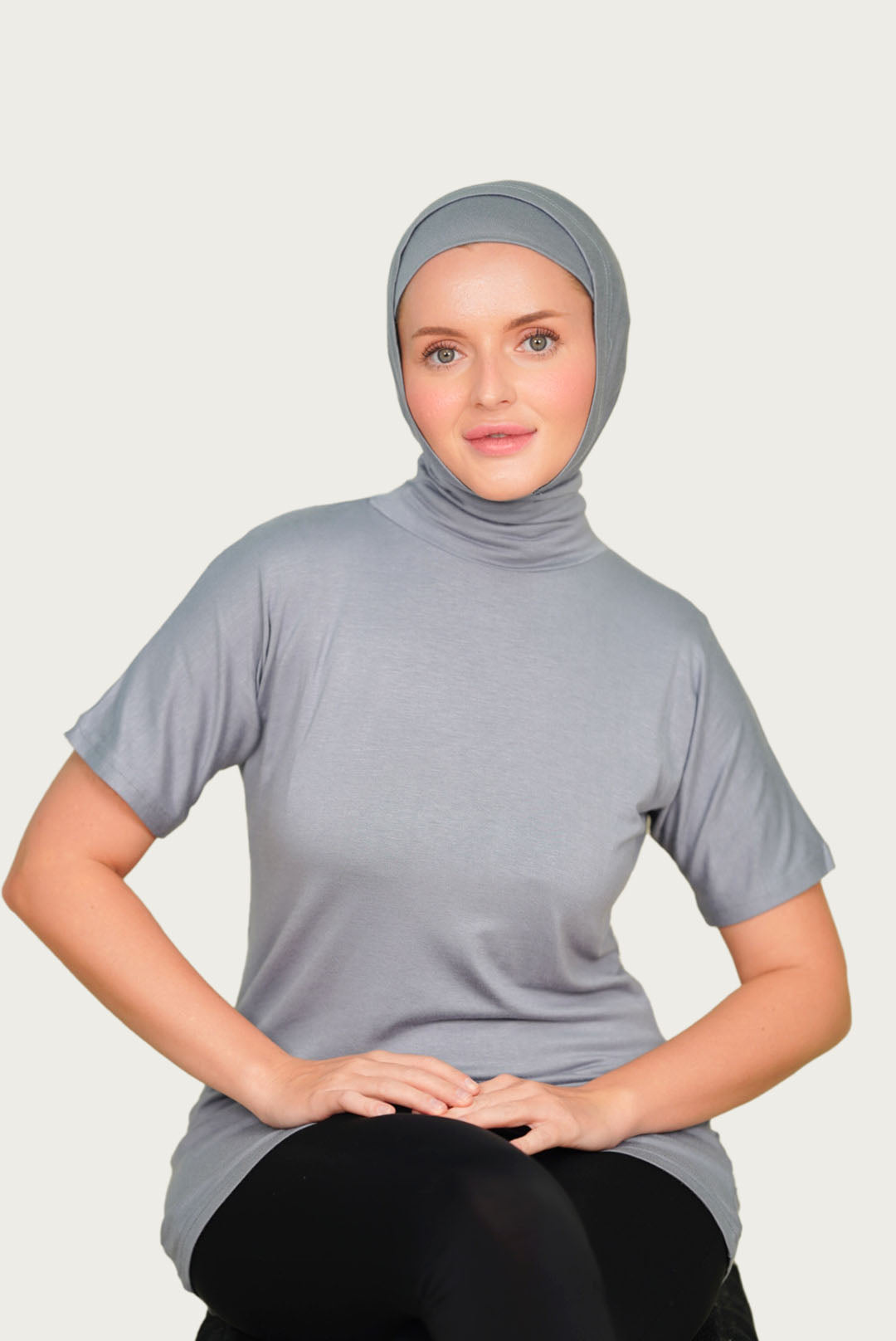 سيت : حجاب قطعتين مع هاينك ربع