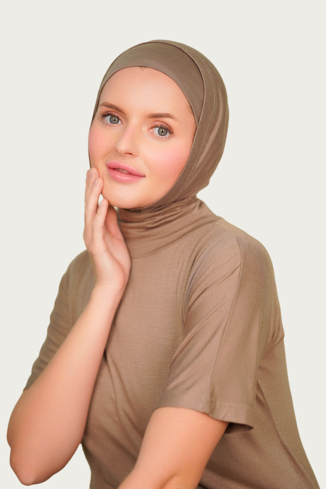 سيت : حجاب قطعتين مع هاينك ربع