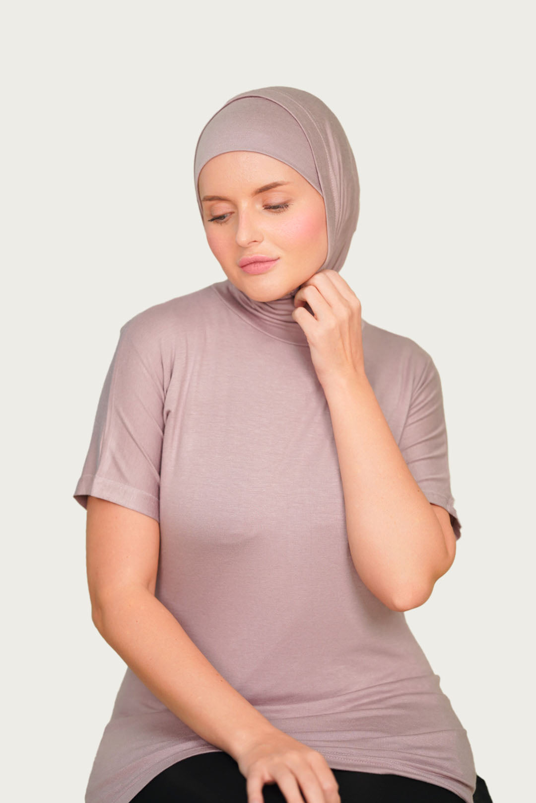 سيت : حجاب قطعتين مع هاينك ربع